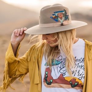 Custom Hand Painted Charlie 1 Horse Hat